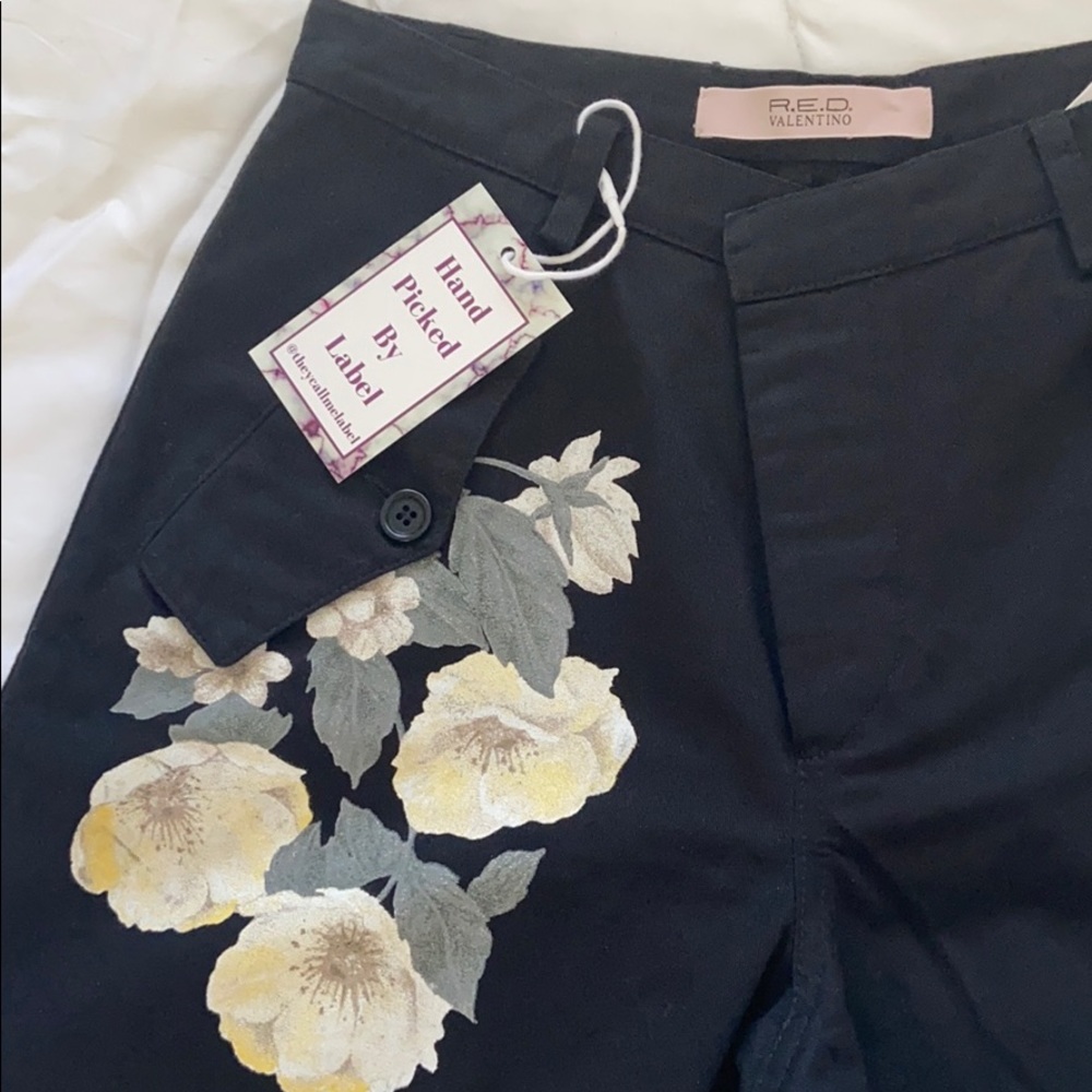 Valentino RED black pants